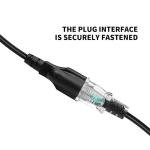 GRILLME 1000W Immersion Water Heater with Intelligent Temperature Controller,Fully Submersible Portable Electric Heater,5 Galons Bucket Heater,100% Waterproof,316L Shell,Easy and Convenient to Use