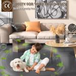 Peel and Stick Floor Tile, 30-Pack 12" x 12" Vinyl Flooring, Waterproof Self-Adhesive Luxury Vinyl Tiles, Easy DIY for Living Room, Kitchen, Dinning Room, RV, Cover 30 Sq. Black Vein Marble