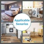 Art3d Peel and Stick Vinyl Floor Tiles 30-Pack 12 x 12 inch, Self Adhesive Waterproof Flooring Wood Planks for Kitchen, Dining Room, Bedrooms, Cover 30 Sq. Ft, Taupe Ash