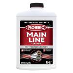 Roebic K-97 Liquid Main Line Cleaner with Bacteria Enzymes, Eliminates Organic Buildup in Sewer/Septic System and Protects from Clogs, Safe for Bathroom Toilet, 32 fl oz