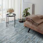 Peel and Stick Floor Tile - 11.8" X 394" Vinyl Flooring Roll, Wood Grain Textured with Waterproof, Slip-Resistant - for Bathroom, Rv