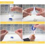 VOTMELL 8 Rolls 1/2 Inch(W) X 520 Inches(L) Teflon Plumbers Tape,Pipe Sealing & Plumbing Thread Tape,PTFE Water Sealant Seal for Shower Head,White