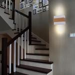 Kawell Modern LED Wall Sconces Up Down LED Wall Light Indoor Outdoor Creative LED Wall Lamp 10W Hallway Wall Mounted Lighting Fixtures for Bedroom Living Room Stairs Porch, Cold White