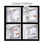 Air Pump Wedges Inflatable Airbag For Door Windows Car Powerful Installation Alignment Repair Tool Door Window Installation