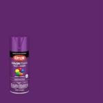 Krylon K05536007 COLORmaxx Spray Paint and Primer for Indoor/Outdoor Use, Gloss Rich Plum , 12 Ounce (Pack of 1)