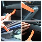 4pcs/Set Portable Car Panel Removal Tool Kit Nail Puller Radio Audio Door Pry Repair Clip Trim Dash Removal Installer Hand Tool