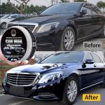 Black Car Wax: Paint Protection & Scratch Repair - Ceramic Polish, Durable Shine, Easy Use, Fits All Cars