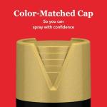 Krylon Fusion All-In-One Adhesive Spray Paint for Indoor/Outdoor Use, 12 oz, Gold