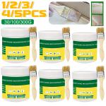 5-1PCS Waterproof Coating Sealant Agent Transparent Invisible Paste Glue With Brush Restore Adhesive Repair Glue for Home Roof