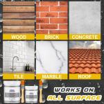 300/600/900/1200g Waterproof Coating Sealant Agent Transparent Glue With Brush Invisible Anti-Leak Roof Repair Broken Agent Tool