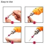 Magnetic Ring Screwdriver Bit Holder Cross Phillips Magnet 1/4 Strong Magnetizer Removable Part Adapter Screw Driver Power Tool
