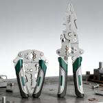 Foldable wire stripper, pulley design multi-function electrician wire splitter wire winding pliers crimping pliers hand tool