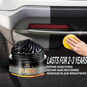 1 Piece 100g Car Interior Repair Agent - Plastic and Imitation Leather Updates, Quick Polishing Repair and Fading Surface, Long-Lasting Protection, Anti-Aging Tire Care Paint