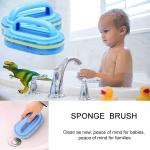 Household Cleaning Brush With Handle Dish Soap Bathroom Kitchen Tub Thicken Scrubbing Sponge Wipe Durable Tools Accessories Home