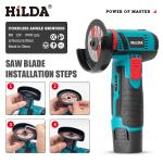 HILDA 12V Angle Grinder Charging Grinding Tool for Polishing and Grinding Diamond Micro Cordless Electric Power Tools
