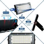 Led Floodlight 50W 100W AC 110V 220V Outdoor Flood Light Street Lamp Projector Exterior IP65 Waterproof Led Spotlight for Garden