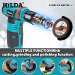 HILDA 12V Angle Grinder Charging Grinding Tool for Polishing and Grinding Diamond Micro Cordless Electric Power Tools