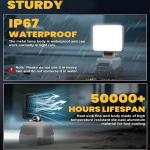 Mini 21V LED Work Lights Multiple Universal LED Work Lights Protable Outdoor Construction Floodlighting Power Tool Accessories