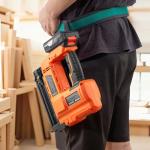 VEVOR 2-in-1 Cordless Brad Nailer, 18 Gauge, 20V Battery Powered Nail Gun and Staple Gun, with 500 pcs Nails, 500 pcs Staples, 2 x 2.0 Ah Li-ion Batteries, Charger, for Home Improvement, Woodworking