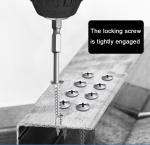 8pcs 100mm Hex Head Allen Wrench Drill Bits Set SAE Metric Allen Electric Hexagonal Bit Screwdriver Socket Bit Power Tool Parts