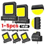 1-5Pcs Power Tool LED Work Light for Makita for Milwaukee for Dewalt for Bosch for Dayi Lomvum Zhipu 18V-21V Li-ion Battery