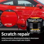Scratch wax a universal special car paint repair product is a magic tool for removing car scratches  achieving in-depth vehicle