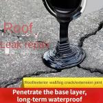 Caulking adhesive, exterior roofing, asphalt, waterproofing, leakage plugging, coating, polyurethane waterproofing material