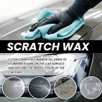 Scratch wax a universal special car paint repair product is a magic tool for removing car scratches  achieving in-depth vehicle