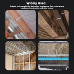 1 roll of galvanized steel tape, pre-punched multi-slot metal tape for pipe support and sheet metal work