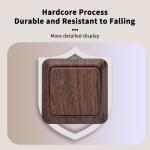 WESA Wood Wall Surface Button Light Switch EU Spray Paint Plastic Outdoor 1 Gang 1 Way Wall Exterior Rocker On / Off  Switch