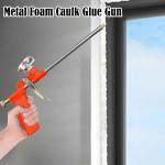 Foam Expanding Spray Gun Professional Foam Spray Gun Foaming Jet Glue Gun Metal Polyurethane Trigger Spray Sealant Caulking Tool