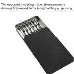 Model Painting Stand Base Holder 13PCS Alligator Clip Sticks Magnetic Bendable for Airbrush Spray Hobby DIY Model Crafting