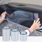Car Protective Film Transparent PU Film Car Scratch Wrap Multi-Use Paint Film 10/15/20cm Scratch-free Exterior Protection Cover