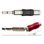 Universal Connect Rod Screwdriver Head Adapter Magnetic Screw Drill Tip Hexagonal Handle Power Tool Accessory