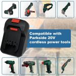 Electric Power Tool Adapter Converter Battery Adapter for Makita to for Lidl Parkside X20V Li-ion Battery Adapter Power Tool