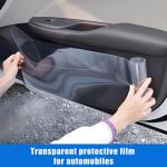 Car Protective Film Transparent PU Film Car Scratch Wrap Multi-Use Paint Film 10/15/20cm Scratch-free Exterior Protection Cover