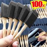 Car Air Conditioner Vent Cleaner Cleaning Brush Foam Paint Brushes Brush Outlet Wash Duster Removal Auto Interior Clean Tool