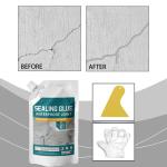 500ml Concrete Crack Filler Sealant Waterproof Quick-Drying Adhesive For Garage Floor Kitchen, Leak Repair For Corners
