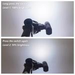 Upgrade Universal Spray Gun Light with 2 Straps Airbrush Paint Fill Light Adjustable Lighting Power Brightness Painting Tool Acc