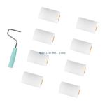 9pcs Foam Rollers Interior Wall Paint Roller set for Efficient Paint Application