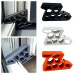 Heavy Duty Door Stopper Non-Slip Balcony Window Door Wedge Easy Install for Home Office Bathroom Kitchen