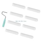 9pcs Foam Rollers Interior Wall Paint Roller set for Efficient Paint Application