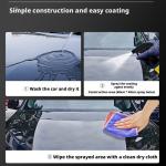 3in1 Car Spray Quick Coat Waterless Wash Long Lasting Protection for Auto Paint Plastic Glass Restores Shine Prevents Oxidation