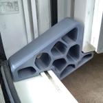 Heavy Duty Door Stopper Non-Slip Balcony Window Door Wedge Easy Install for Home Office Bathroom Kitchen