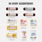 Wisconsin Meat and Cheese Gift Basket - Perfect for Dad