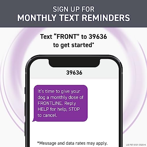 Frontline Plus for Dogs 45-88 lbs Flea Control