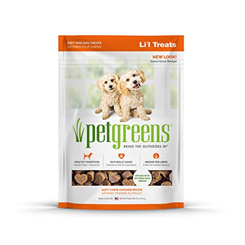 Pet Greens Semi-Moist Training Treats for Dogs