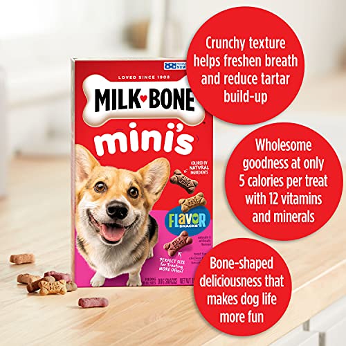 Milk-Bone Flavor Snacks for Small Poodles, 7lb