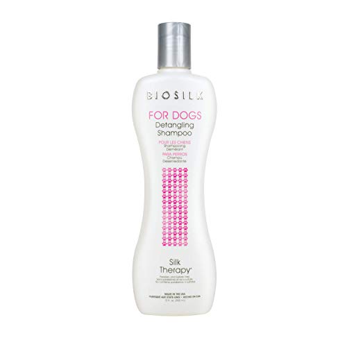 Poodle Dog Detangling Shampoo | BioSilk Silk Therapy