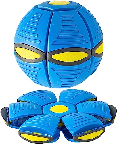 Geohee Bouncy Flying Saucer Ball Dog Toy